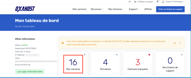 Réinstaller un VPS